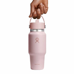 24 oz Travel Bottle with Flex Straw Cap