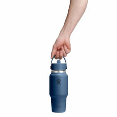 24 oz Travel Bottle with Flex Straw Cap