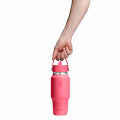 24 oz Travel Bottle with Flex Straw Cap