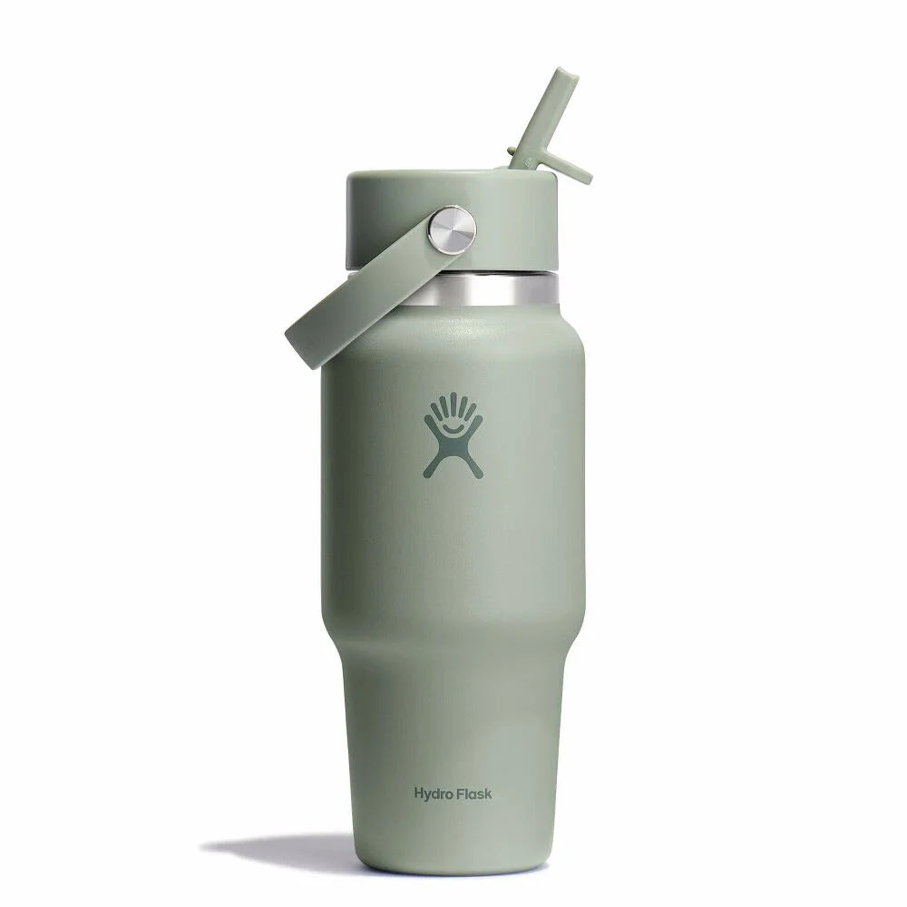 24 oz Travel Bottle with Flex Straw Cap