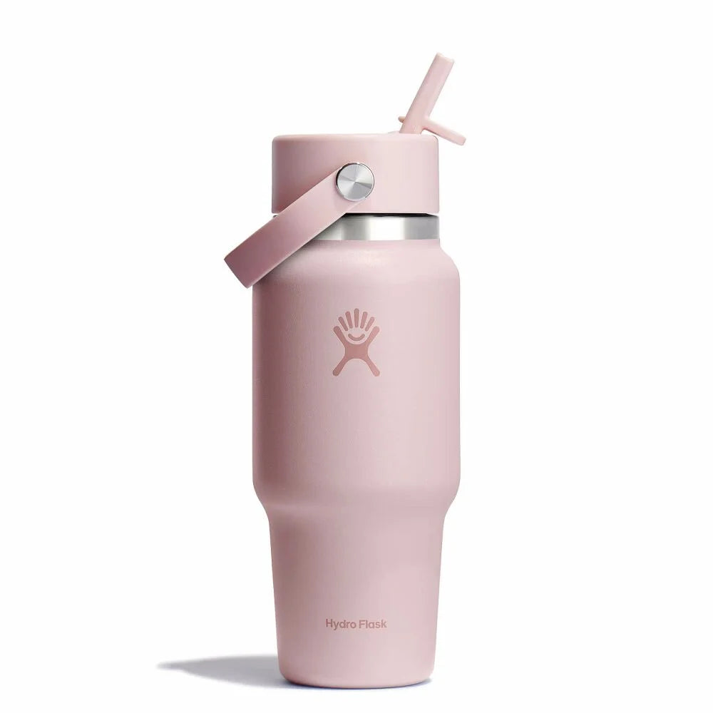 24 oz Travel Bottle with Flex Straw Cap