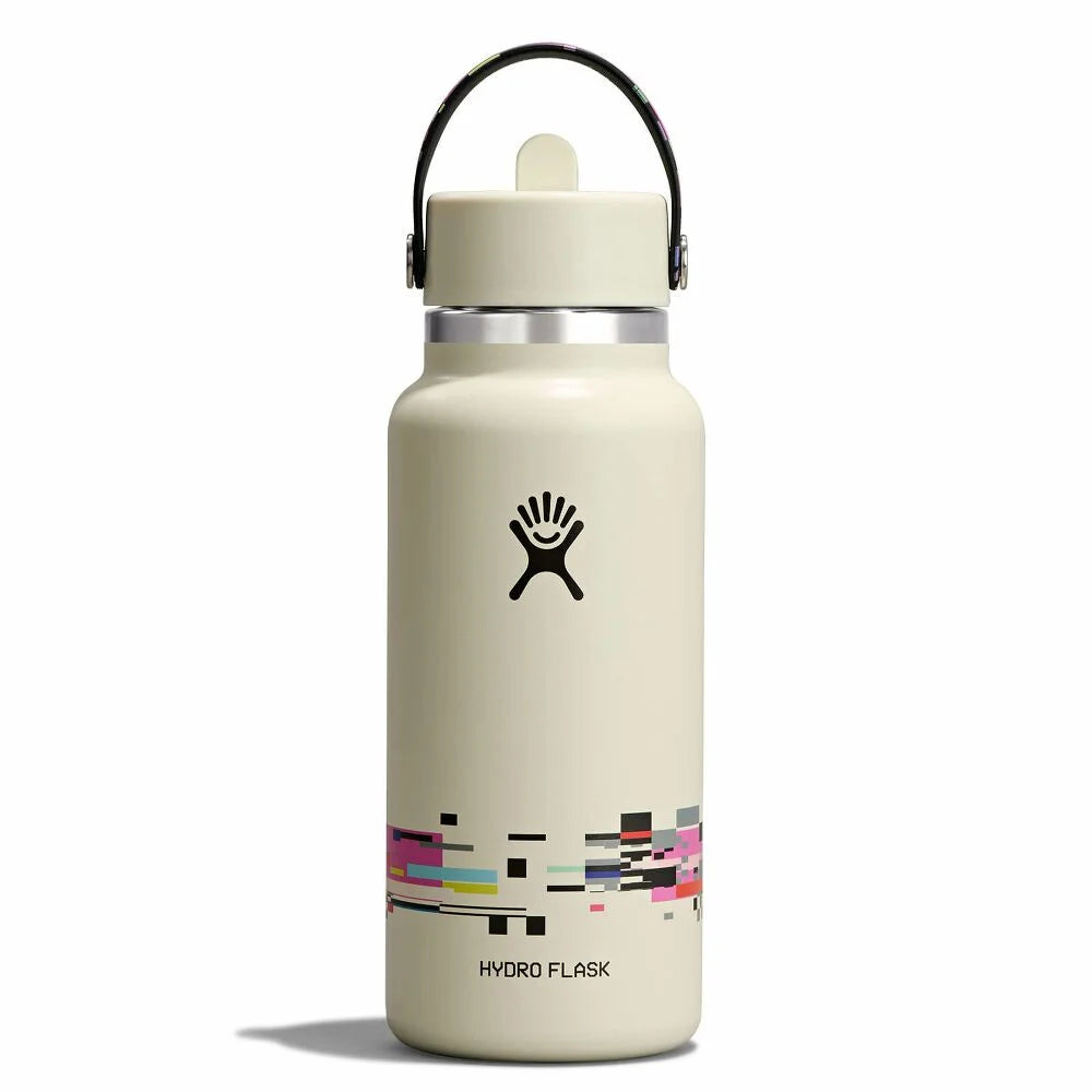 Glitch Collection - 32 oz Bottle with Flex Straw Cap