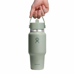 24 oz Travel Bottle with Flex Straw Cap