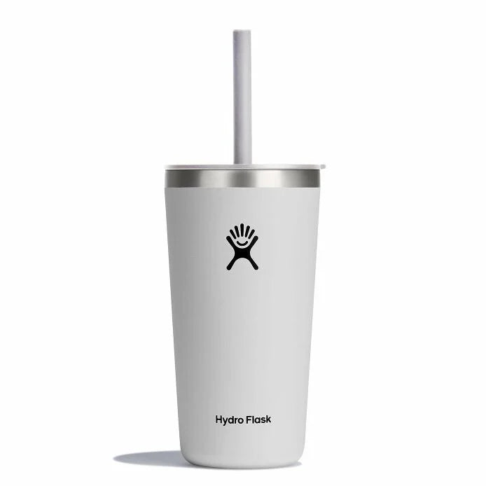 20 oz All Around™ Tumbler with Straw Lid - White
