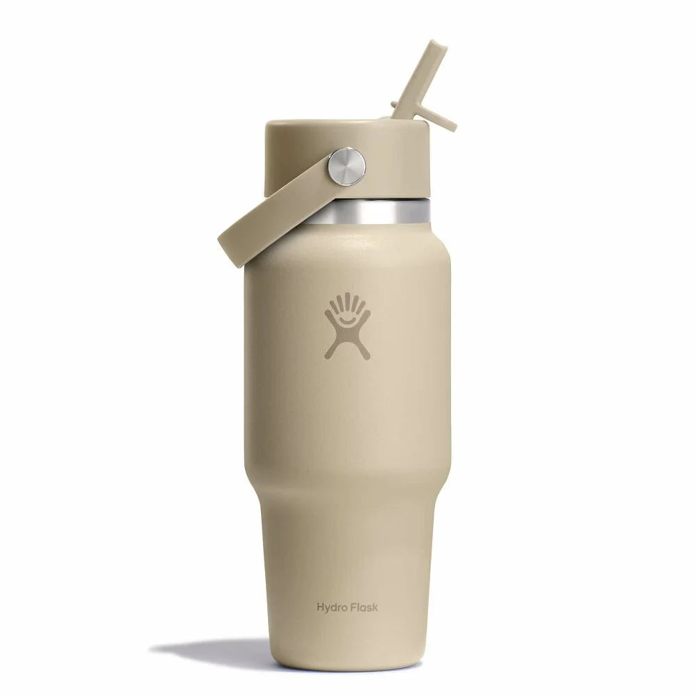 24 oz Travel Bottle with Flex Straw Cap